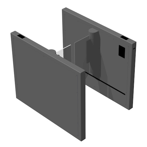 Nam Slim960lt Optical Barrier Turnstiles 1
